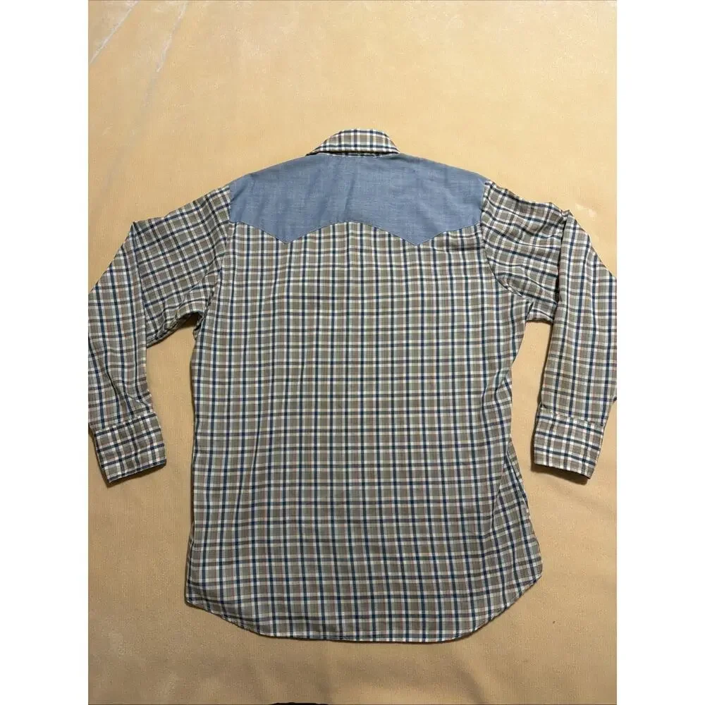 Vintage Levi’s Plaid Button Down Shirt Large